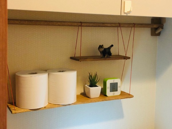 Diy 吊るすだけの棚をつくってみた Hanging Shelves エニアグラム エリクソン催眠誘導講座 もしもしタッピング ワンネス ラボ