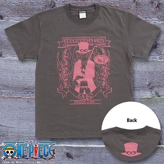 ワンピース サボｔシャツ全身柄 ロゴ柄 ハットドラゴン柄 15年1月発送予定 ワンピースフィギュア Pop 予約 新作速報