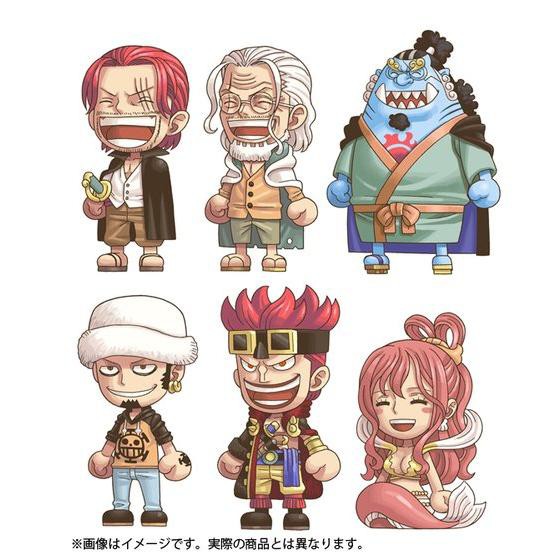 One Piece Be Smile 3 しらほし姫 シャンクス レイリー ジンベエ ロー キッド 12年11月発売 ワンピースフィギュア Pop 予約 新作速報