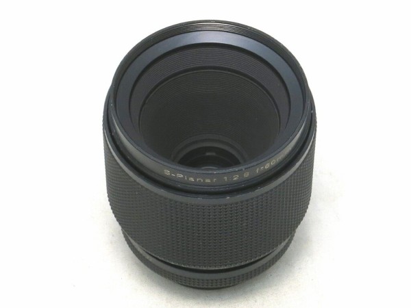 S-Planar T* 60mm F2.8 AEG （黒マウント初期型） 【AB-】 ￥69,800-（税込） : コンタックス専門店 カメラの極楽堂