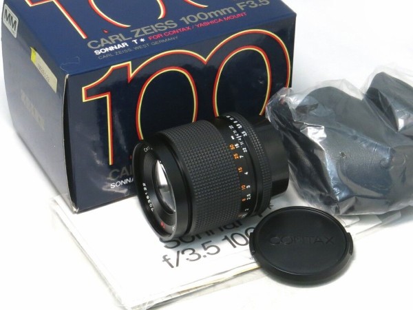 Sonnar T* 100mm F3.5 MMJ 【A-】 ￥72,800-（税込
