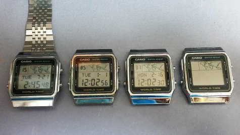 カシオのデジタル腕時計A300U : 支配人のたららんな日々♪