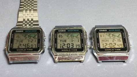 カシオのデジタル腕時計A300U : 支配人のたららんな日々♪
