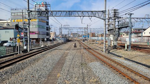東武80000系81503F 乗務員習熟試運転＠春日部 : 支配人のたら