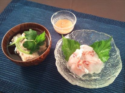 スズキのあらい 潮汁 関谷忠一のアウトドアクッキング