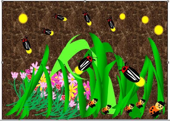 蛍は飛ばないですね昔が懐かしい O 栃木市おおひらpcクラブ イラストblog