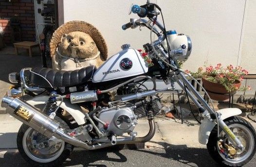 くまモンキーチョッパー風改造 モンきちのホンダモンキーz50jのblog