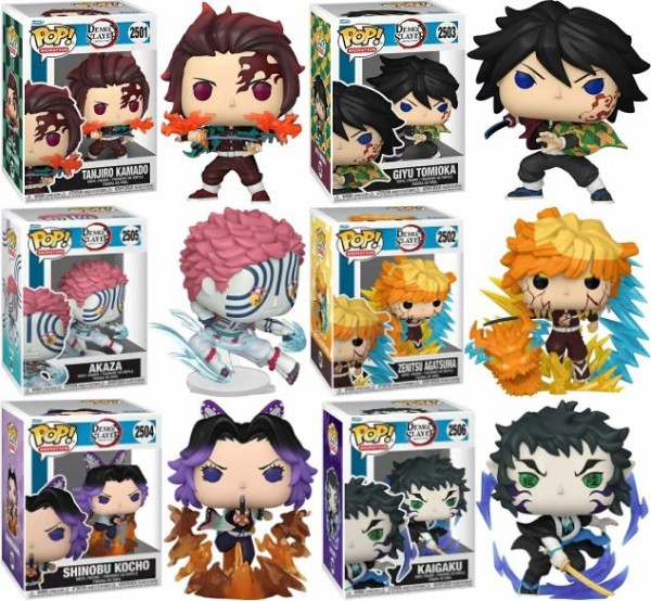 新品 未開封 プライズ まとめ売り 人気アニメ45体 ジャンプ 激安 鬼滅 呪術 Funko POP! アニメーション 鬼滅の刃 : 鬼滅の刃GOODS ～グッズ&予約情報～