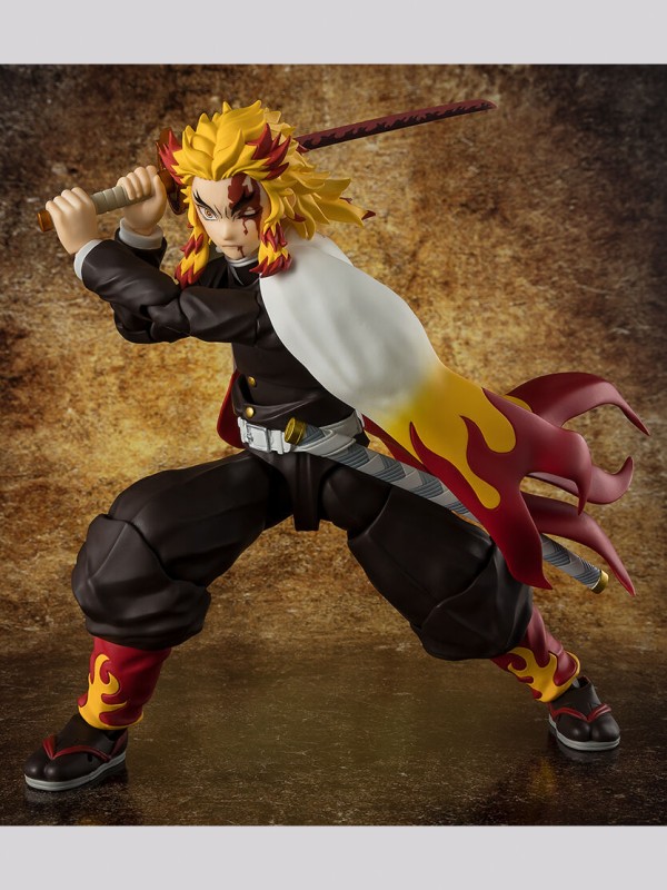 新品未開封　鬼滅の刃　バンダイ　S.H.Figuarts煉獄杏寿郎 S.H.Figuarts 煉獄杏寿郎 | 魂ウェブ