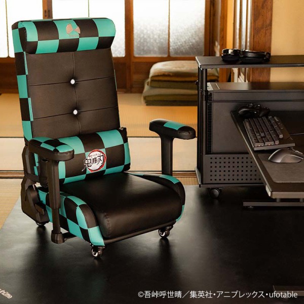 予約商品　冨岡義勇　座椅子　鬼滅の刃　新品 鬼滅の刃 ゲーミングチェア／座椅子 Bauhutte (バウヒュッテ