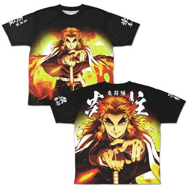 鬼滅の刃 無限列車編 煉獄杏寿郎 両面フルグラフィック Tシャツ