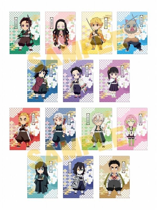 テレビアニメ「鬼滅の刃」 ランダムデフォルメミニクリアファイル : 鬼