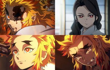 鬼滅の刃 キャラクター絵巻カフェ開催 第ニ期のテーマ「杏寿郎と猗窩座