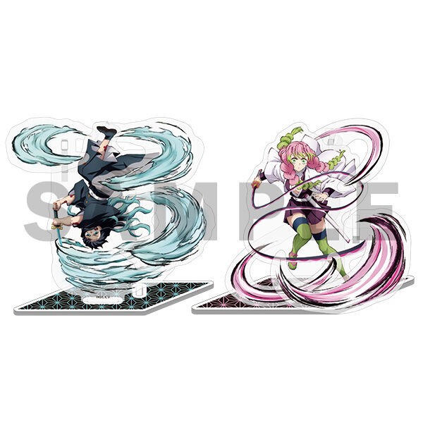 鬼滅の刃 ポップアップアクリルマスコットセット 冨岡義勇＆胡蝶しのぶ 鬼滅の刃 ポップアップアクリルマスコットセット 義勇＆しのぶ