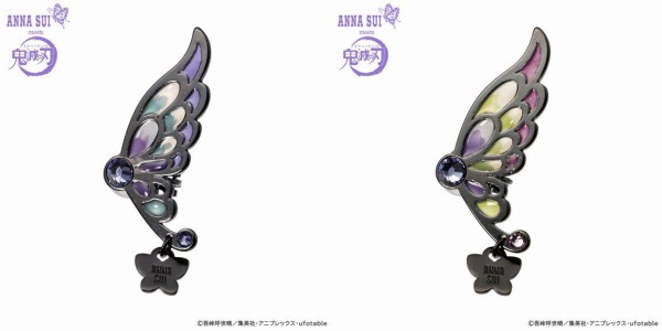 鬼滅の刃×ANNA SUI イヤークリップ 胡蝶姉妹 : 鬼滅の刃GOODS ～グッズ&予約情報～