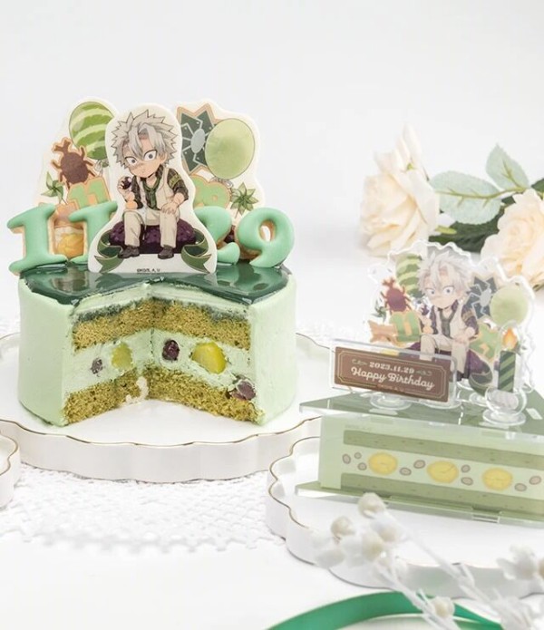 鬼滅の刃 キャラクター誕生祭 ケーキイラスト一周記念 不死川実弥「お