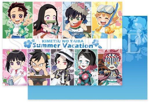 夏休み描き下ろしイベント グッズ（受注締切8月18日） : 鬼滅の刃GOODS ～グッズ&予約情報～