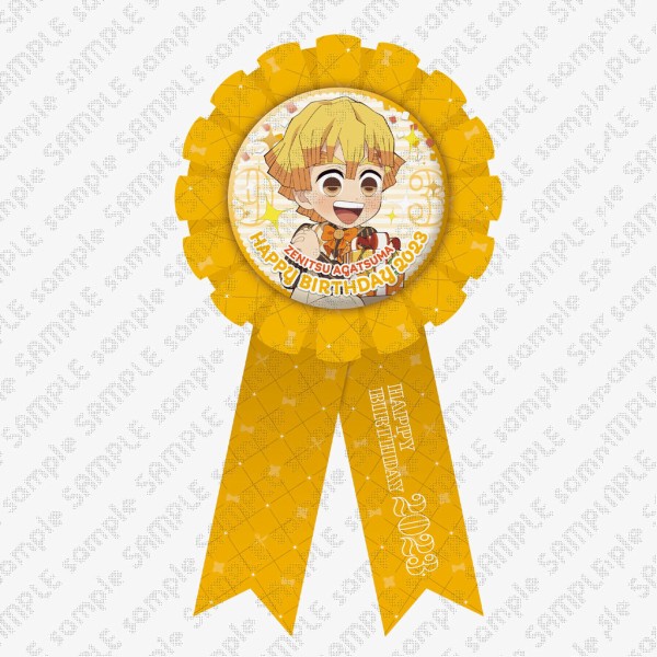 鬼滅の刃　生誕祭　スタンディPOP 2023 我妻善逸　ダイニング限定 鬼滅の刃 我妻善逸 誕生祭 2023 DINING ダイニング to go 限定
