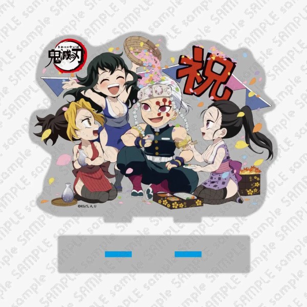 鬼滅の刃 台湾アニカフェアクリルスタンド宇髄天元 ブロマイド USJ 鬼滅祭 鬼滅の刃 台湾アニカフェアクリルスタンド宇髄天元 ブロマイド