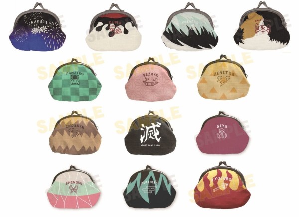 鬼滅の刃（おまけ） 鬼滅の刃 がま口小銭入れ : 鬼滅の刃GOODS ～グッズ&予約情報～