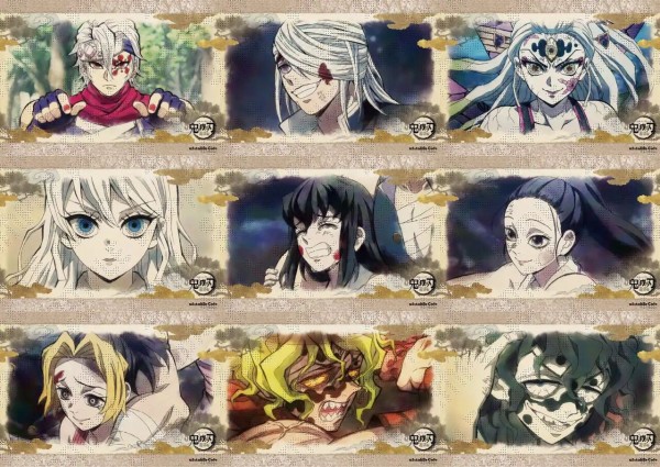 鬼滅の刃 キャラクター絵巻カフェ開催 第四期のテーマ「宇髄天元と三人