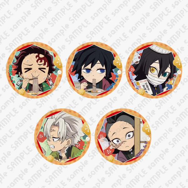 鬼滅 大晦日 缶バッジ 大吉 アニメ「鬼滅の刃 コラボレーションカフェ 大晦日2024イベント : 鬼滅