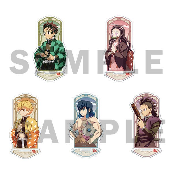 鬼滅の刃アクリルアート限定コンプリート