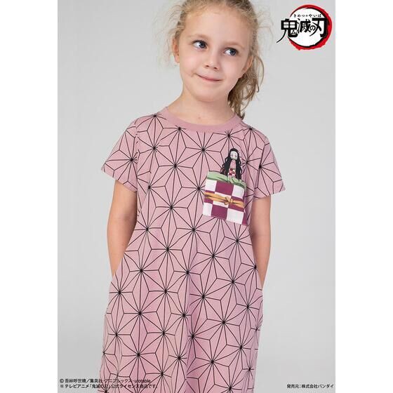 鬼滅の刃 竈門禰豆子 ワンピース キッズサイズ : 鬼滅の刃GOODS