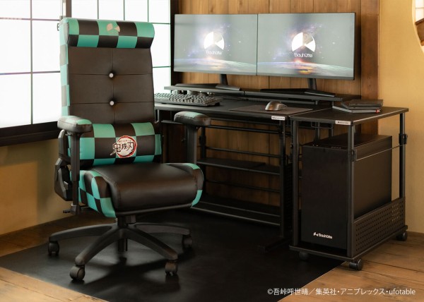 鬼滅の刃 ゲーミングチェア／座椅子 Bauhutte (バウヒュッテ) : 鬼滅の