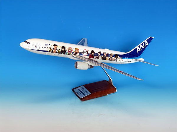 新品 ANA 767-300ER 鬼滅の刃じぇっと壱 1:200 モデルプレーン 人気の