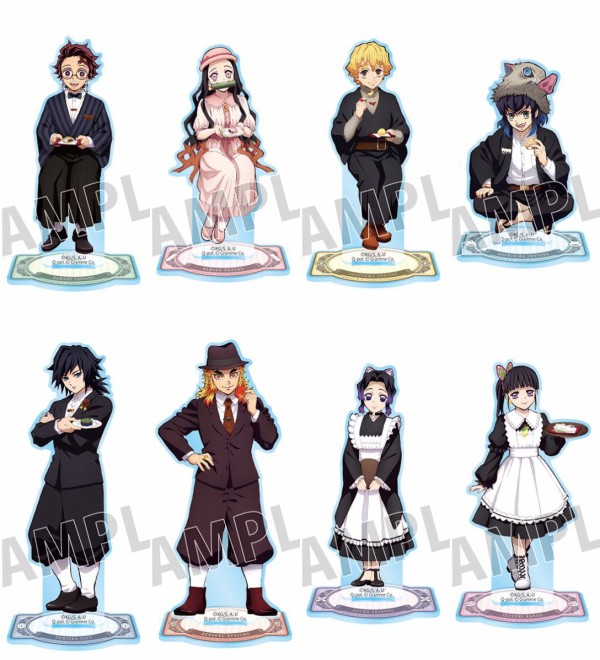 鬼滅の刃　Q-pot アクリルスタンド　3層アクリルパネル Q-pot.×鬼滅の刃 アクリルスタンド
