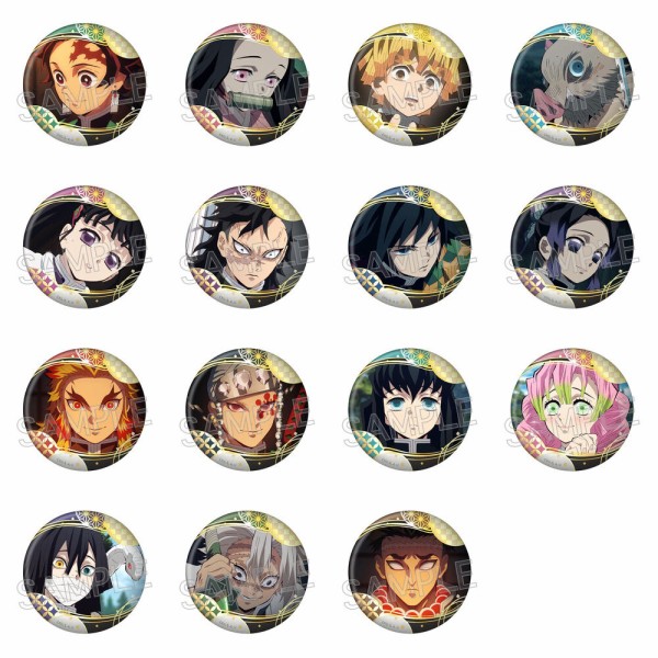 鬼滅の刃 箔押し缶バッジ Vol.4 : 鬼滅の刃GOODS ～グッズ&予約情報～