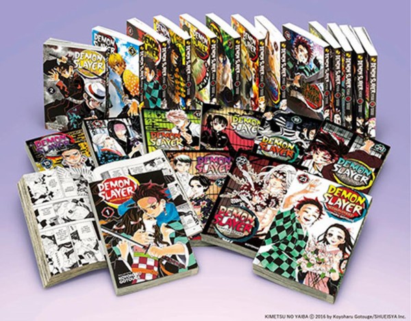 Demon Slayer 鬼滅の刃 英語版 オリジナル用語集付 (全23巻