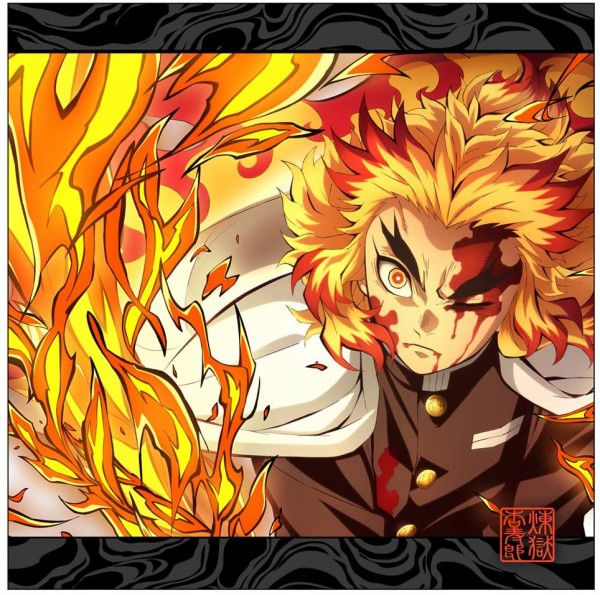 鬼滅の刃 煉獄杏寿郎 クッションカバー : 鬼滅の刃GOODS ～グッズ&予約