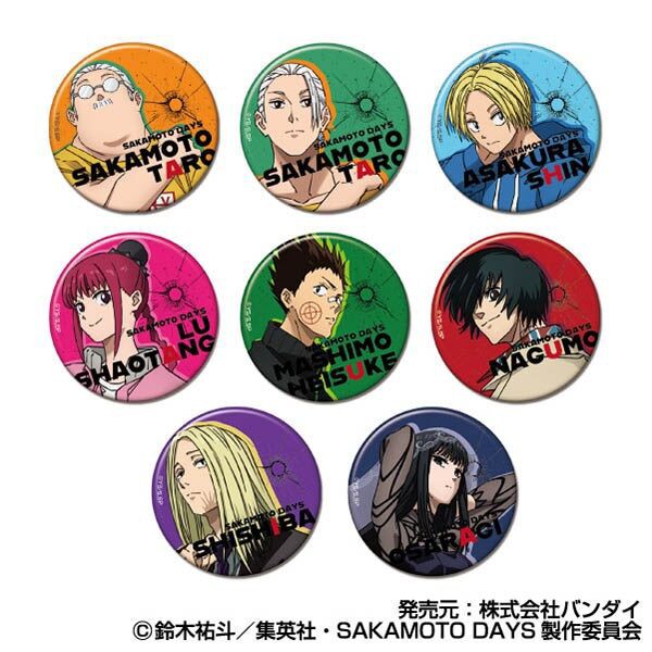 SAKAMOTO DAYS CANバッジ : アニメ＆漫画 グッズ情報