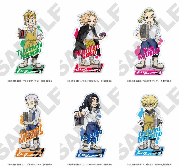 東京リベンジャーズ ミニアクリルフィギュア Tsutaya Pop Up Shop 暑い夏を甚平で アニメ 漫画 グッズ情報