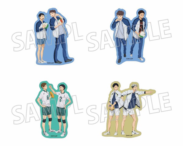 ハイキュー 一番くじ ポーチ ステッカー ポスカ Happyくじ「ハイキュー