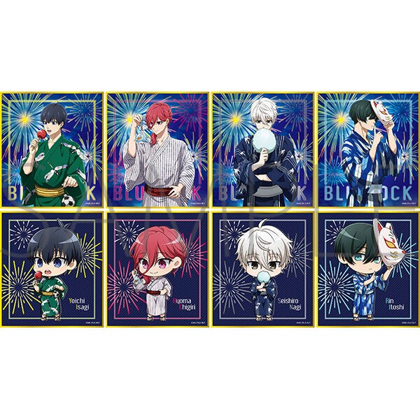 ブルーロック ミニ色紙コレクション　全10種セット ブルーロック ミニ色紙コレクション : アニメ＆漫画 グッズ情報