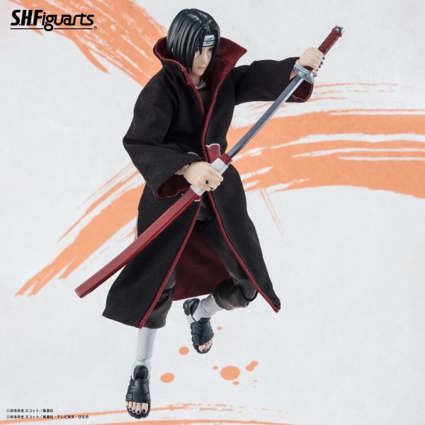 （訳ありセール 格安） S.H.Figuarts NARUTO-ナルト- 疾風伝 うちはイタチ -NARUTOP99 キーホルダー