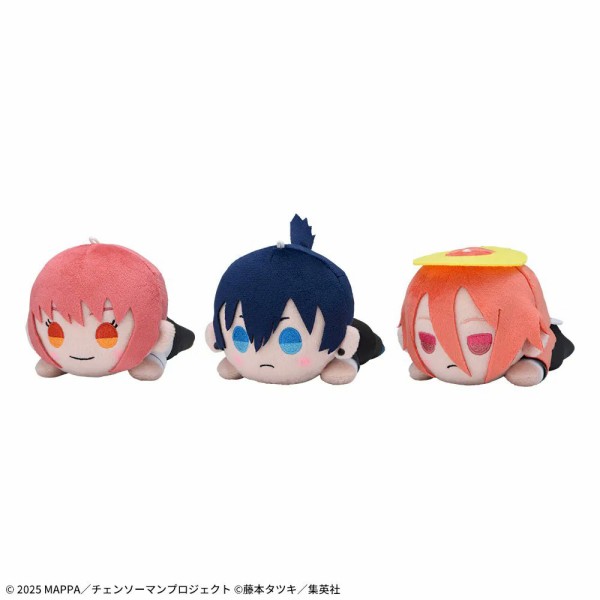 劇場版「チェーンソーマン　レゼ編」ぬいぐるみ①　３種コンプセット 劇場版『チェンソーマン レゼ篇』 ぬいぐるみ① プライズの商品