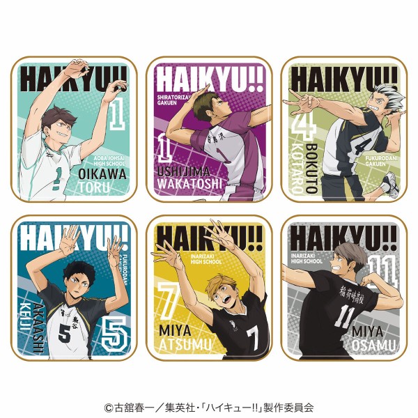 キャラタブ缶ハイキュー!!2（6種セット） : アニメ＆漫画 グッズ情報