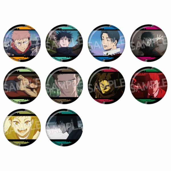 呪術廻戦 死滅回游 百面相缶バッジ Vol.2 : アニメ＆漫画 グッズ情報