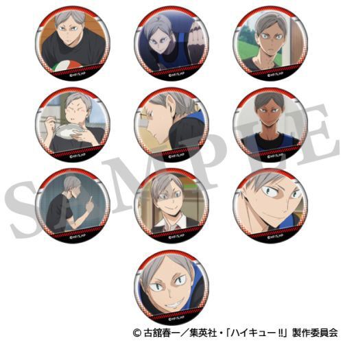 ハイキュー!! ○○がいっぱい場面写トレーディング缶バッジ