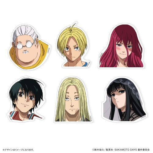 チェンソーマン-幽遊白書-呪術廻戦-サカモトデイズ-リコリス・リコイルetc.. SAKAMOTO DAYS 缶バッジ vol.2 : アニメ＆漫画 グッズ情報
