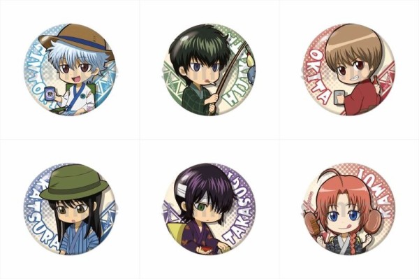 銀魂 MC アウトドア 缶バッジ : アニメ＆漫画 グッズ情報