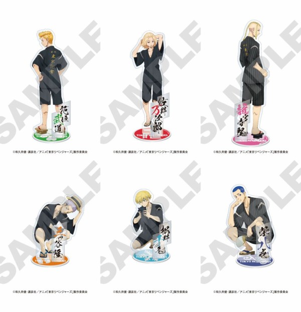 東京リベンジャーズ アクリルフィギュア TSUTAYA POP UP SHOP ～暑い夏 アッシュTSUTAYA缶バッジアップ30個