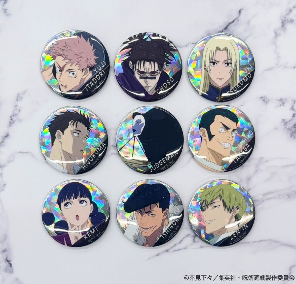 呪術廻戦 ホログラム缶バッジ Vol.3 : アニメ＆漫画 グッズ情報