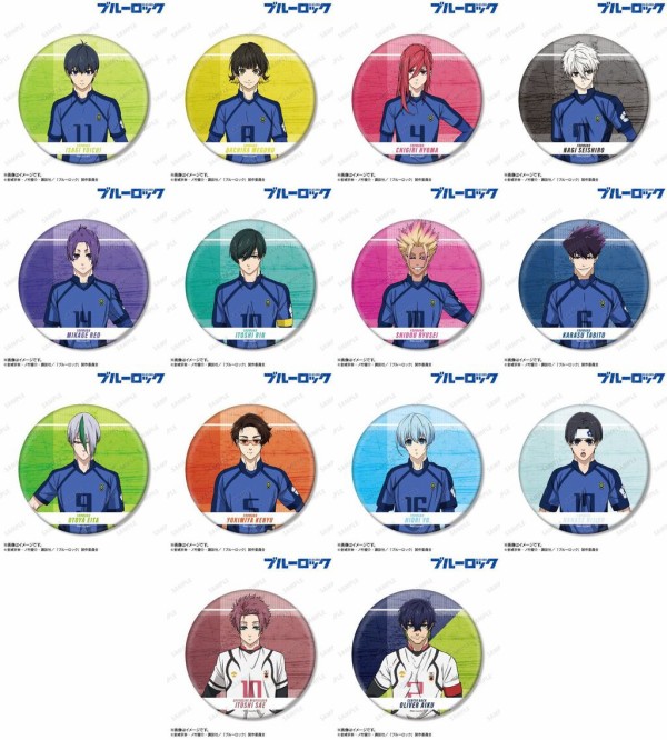 TVアニメ『ブルーロック』BIG缶バッジ : アニメ＆漫画 グッズ情報