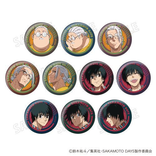 SAKAMOTO DAYS 南雲 コレクション缶バッジ コレ缶 第1弾　13個 SAKAMOTO DAYS 南雲 コレクション缶バッジ コレ缶 第1弾 13個 SAKAMOTO