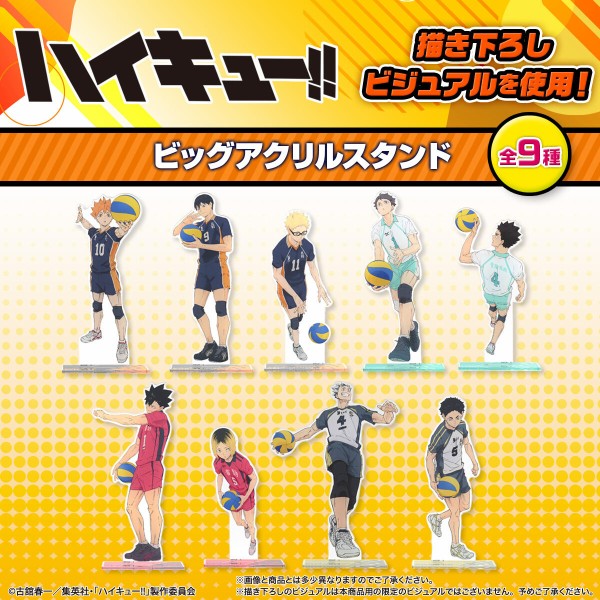 ハイキュー!! 【描き下ろし】（全9種） : アニメ＆漫画 グッズ情報